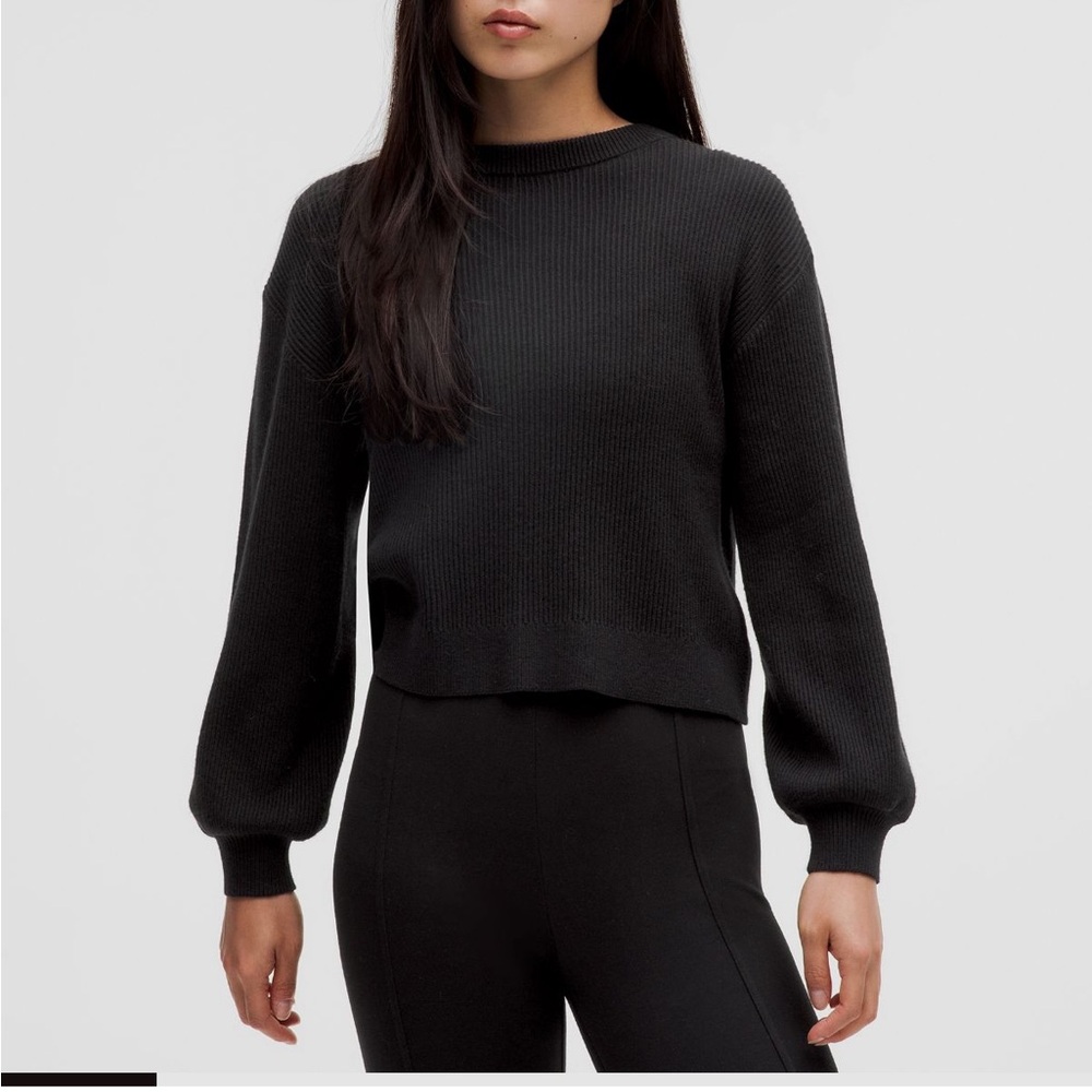 Lululemon reversible crossover sweater